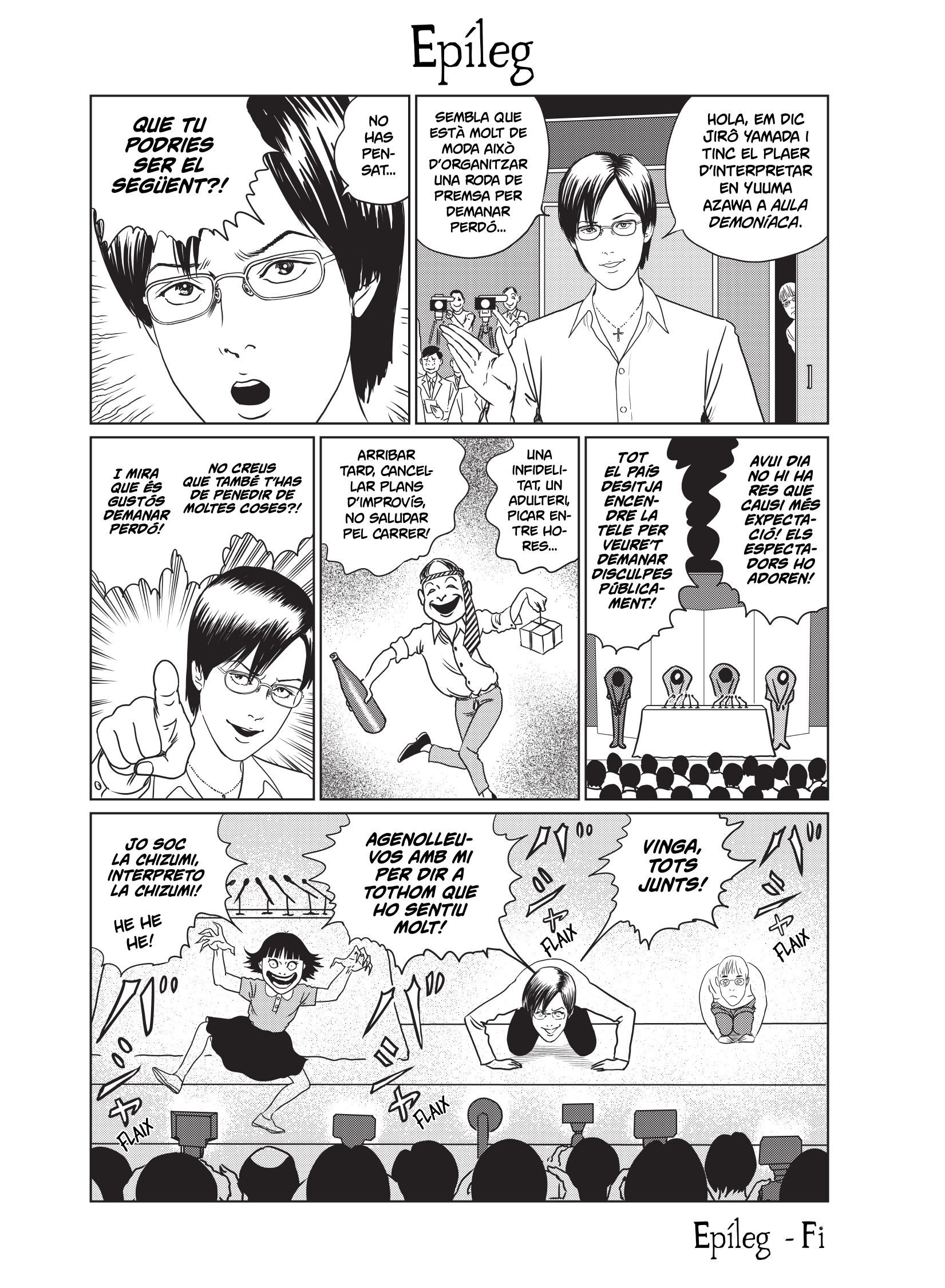 Read Aula demoníaca CAT Manga Online