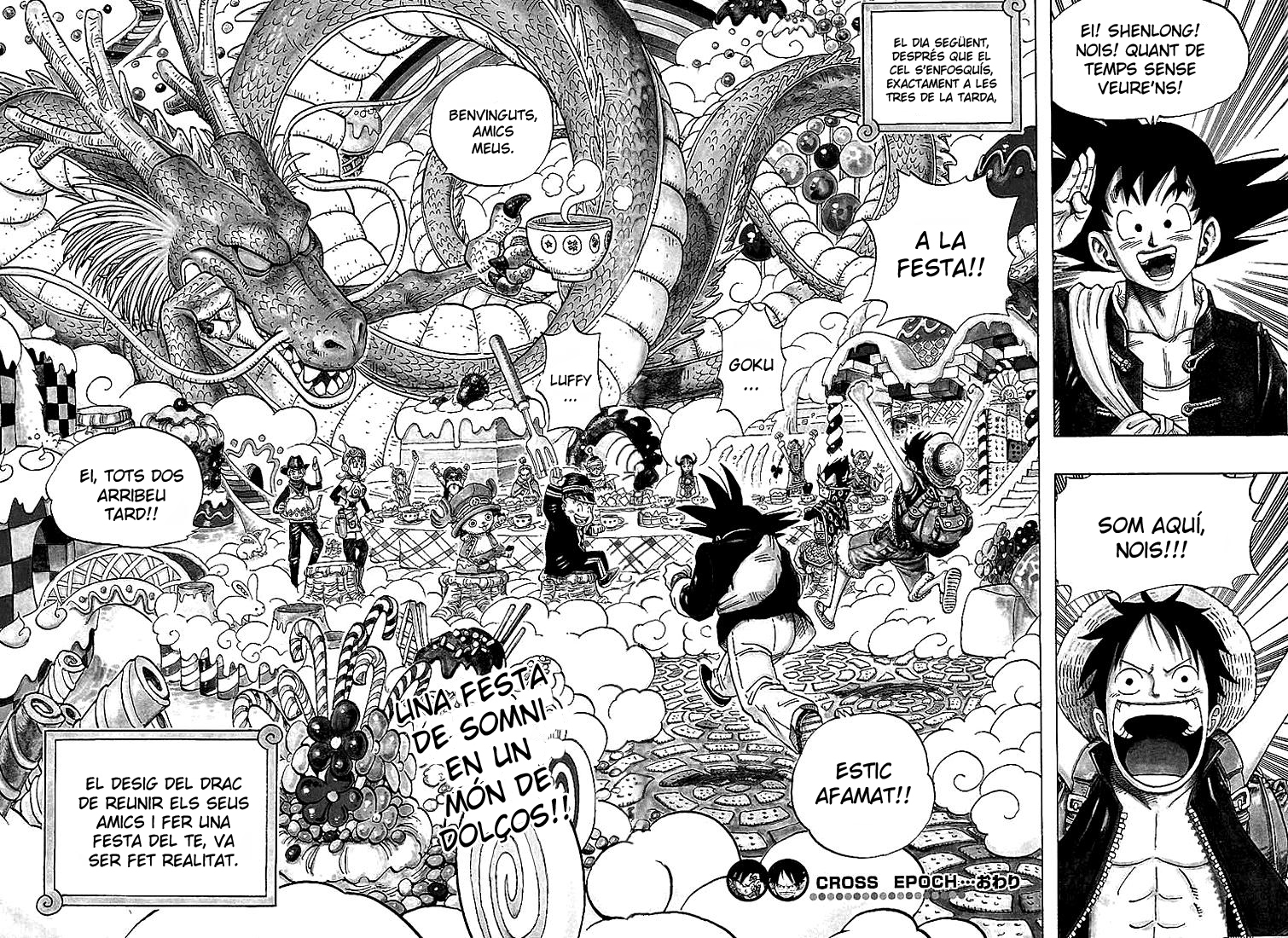 Read Cross Epoch One Piece x Bola de Drac CAT Manga Online