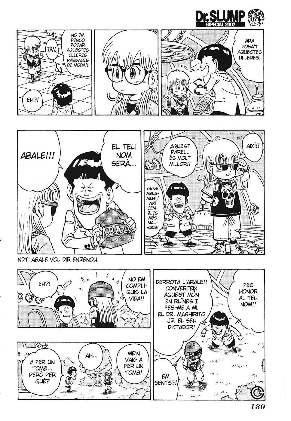 Read Dr Slump el Dr. Mashirito i l'Abale CAT Manga Online