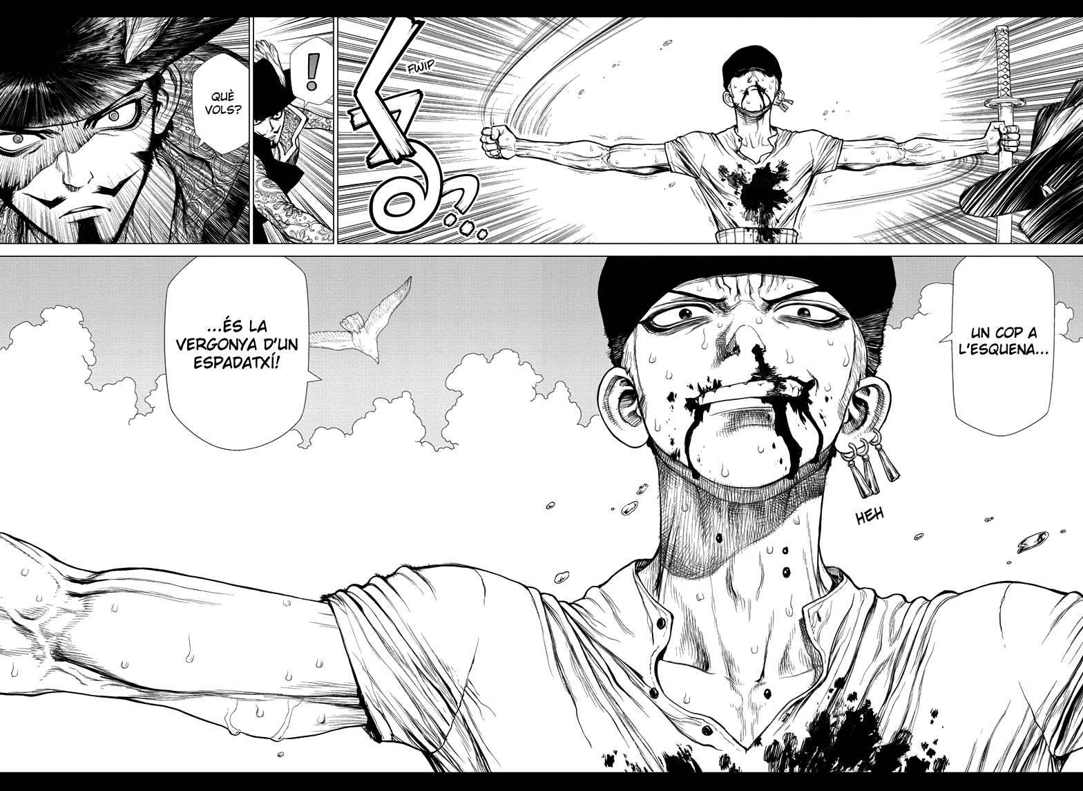 Read En Roronoa Zoro cau al mar CAT Manga Online