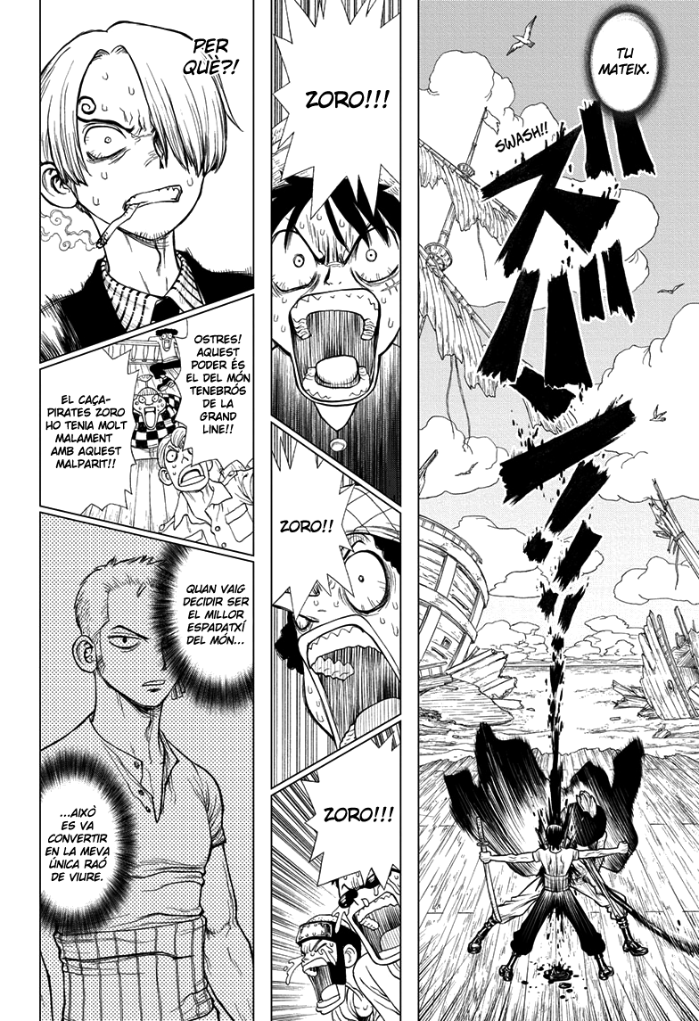 Read En Roronoa Zoro cau al mar CAT Manga Online