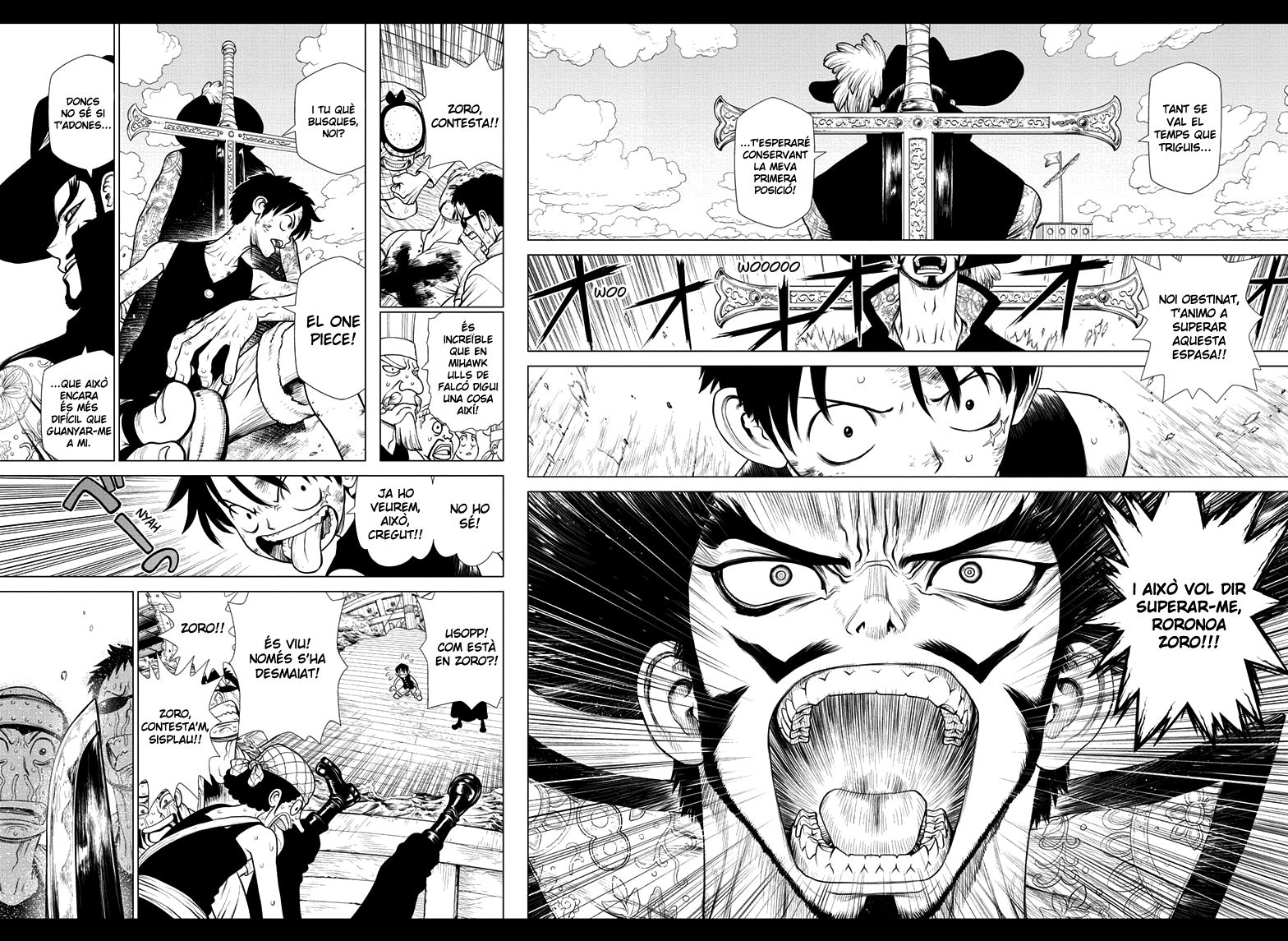 Read En Roronoa Zoro cau al mar CAT Manga Online