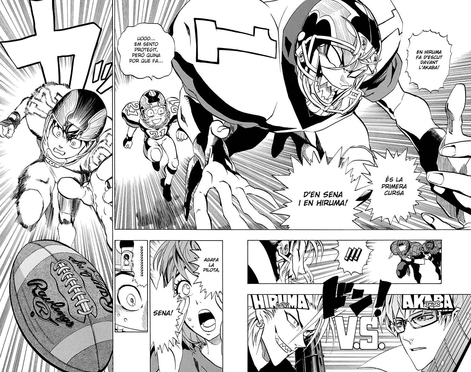 Read Eyeshield 21 CAT Manga Online