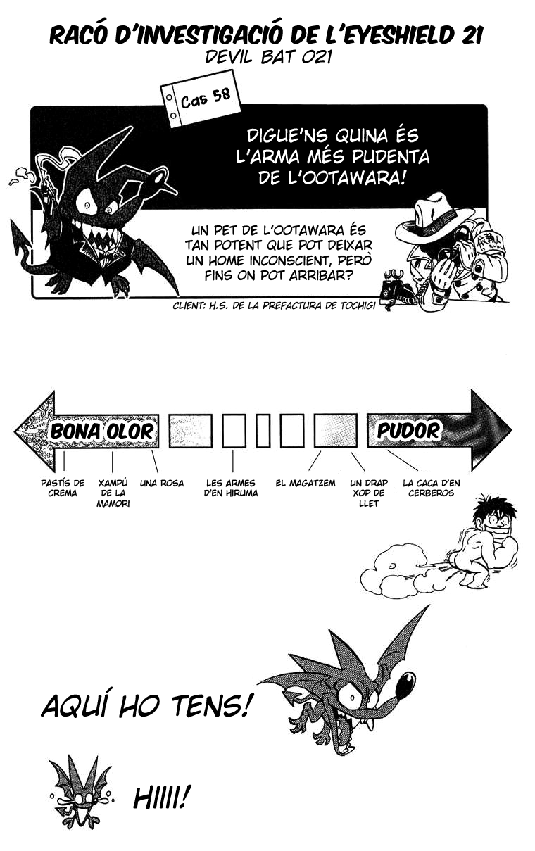 Read Eyeshield 21 CAT Manga Online