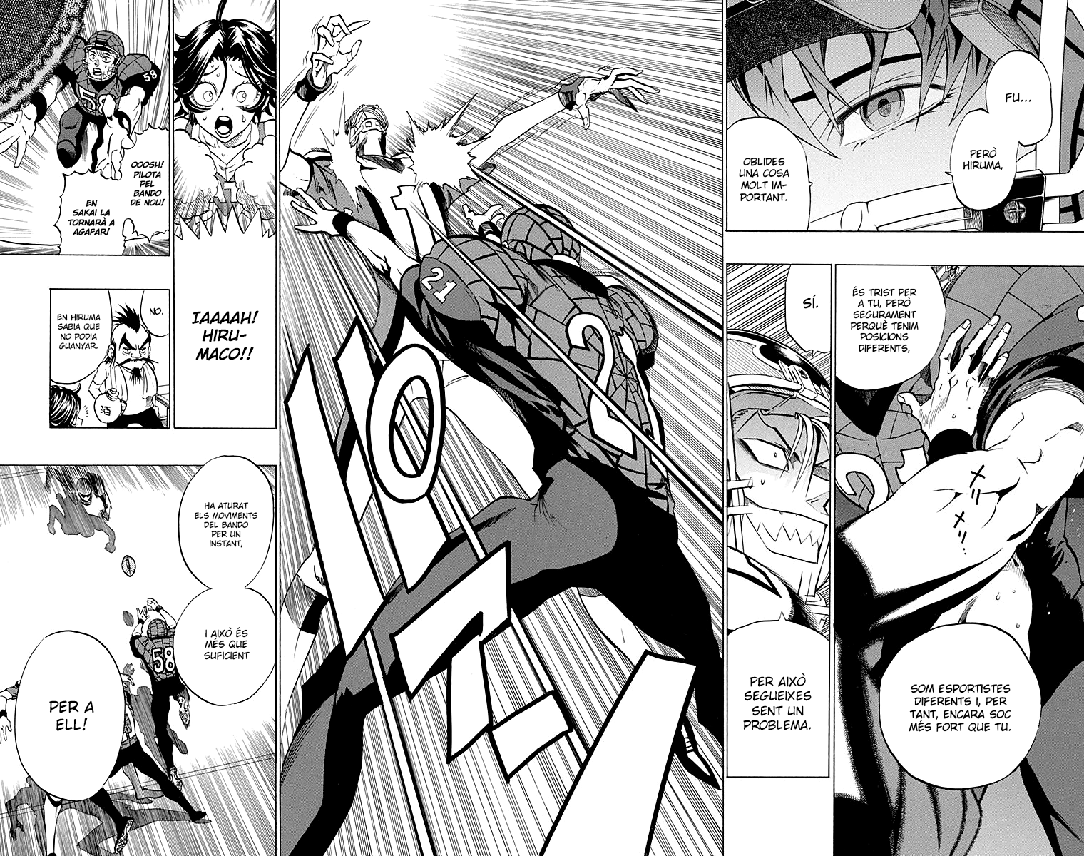 Read Eyeshield 21 CAT Manga Online