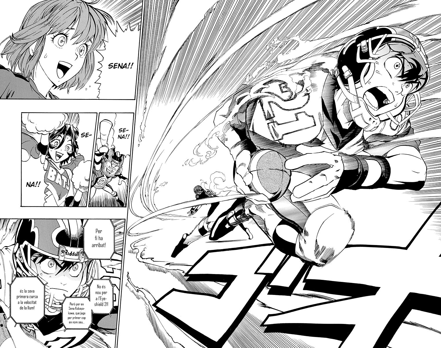 Read Eyeshield 21 CAT Manga Online