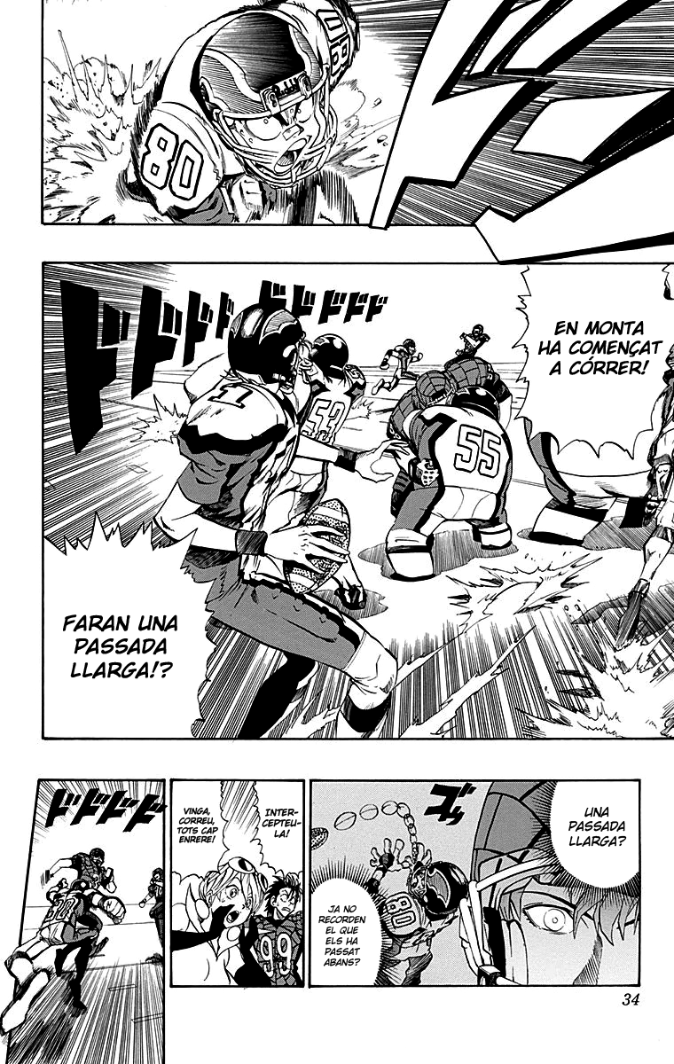 Read Eyeshield 21 CAT Manga Online