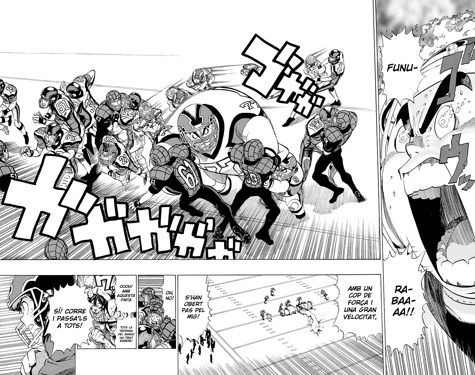 Read Eyeshield 21 CAT Manga Online