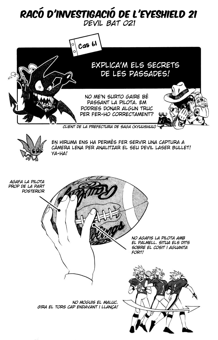 Read Eyeshield 21 CAT Manga Online