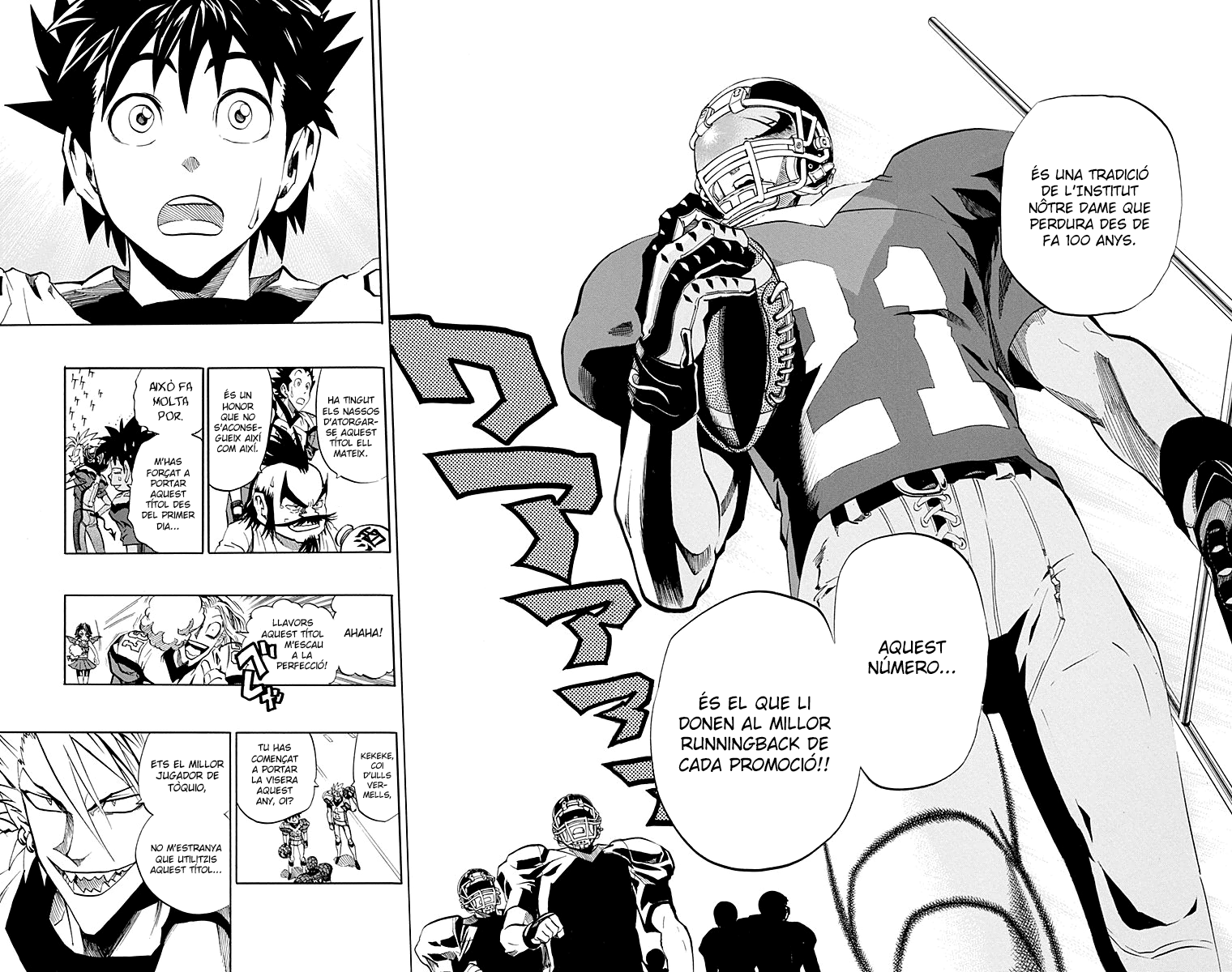 Read Eyeshield 21 CAT Manga Online