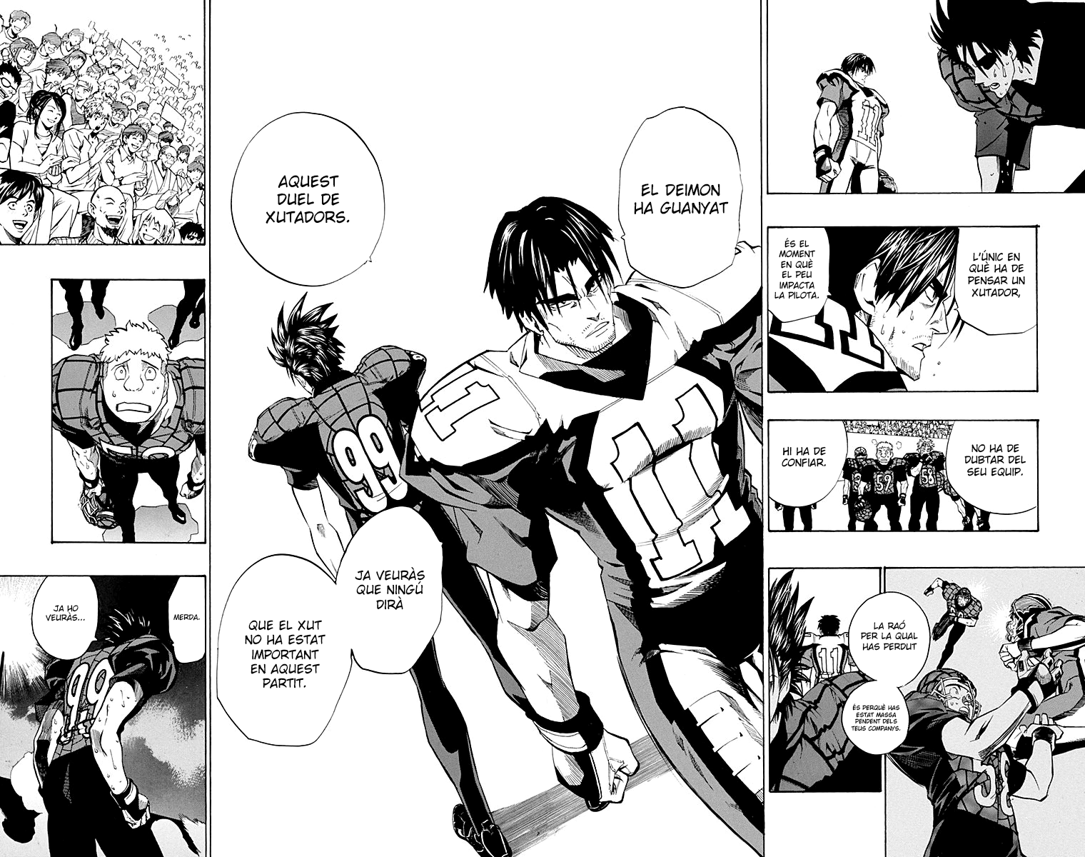 Read Eyeshield 21 CAT Manga Online