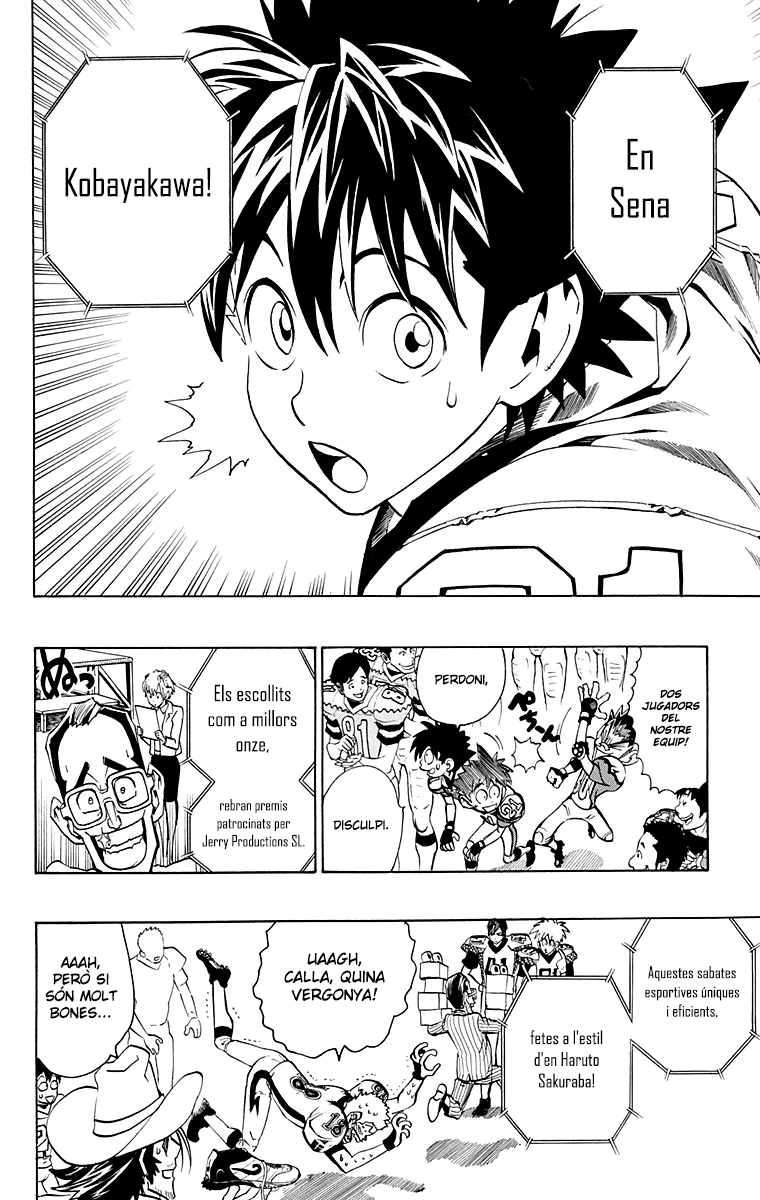 Read Eyeshield 21 CAT Manga Online
