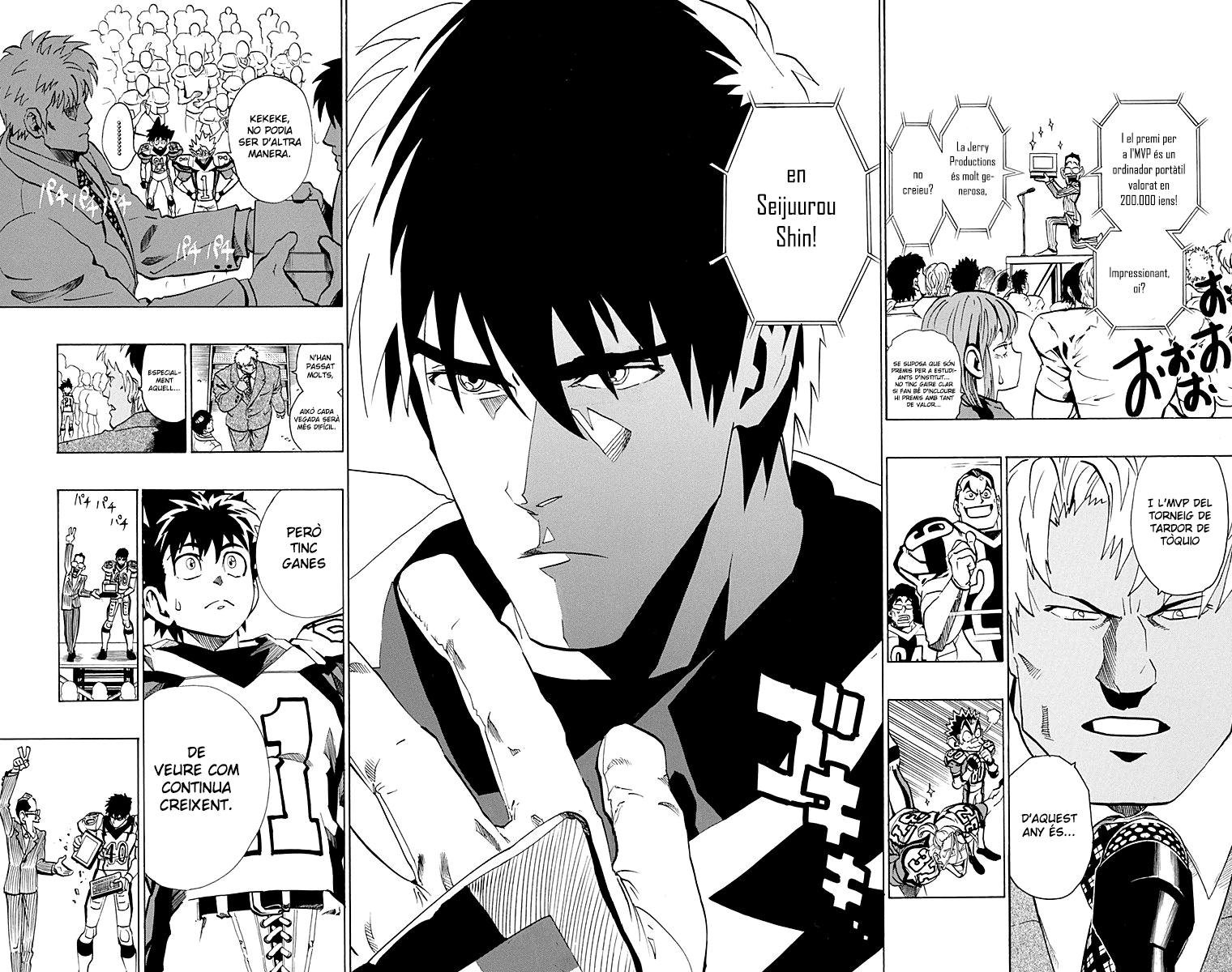 Read Eyeshield 21 CAT Manga Online