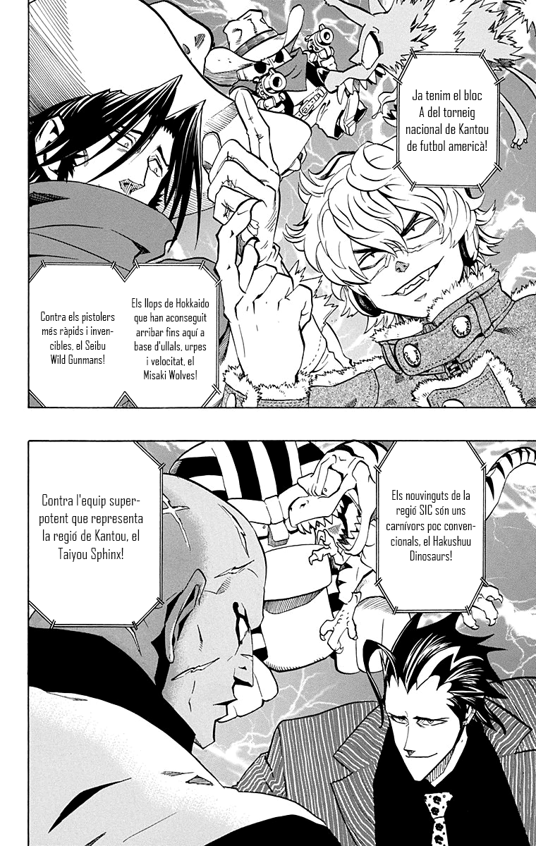 Read Eyeshield 21 CAT Manga Online