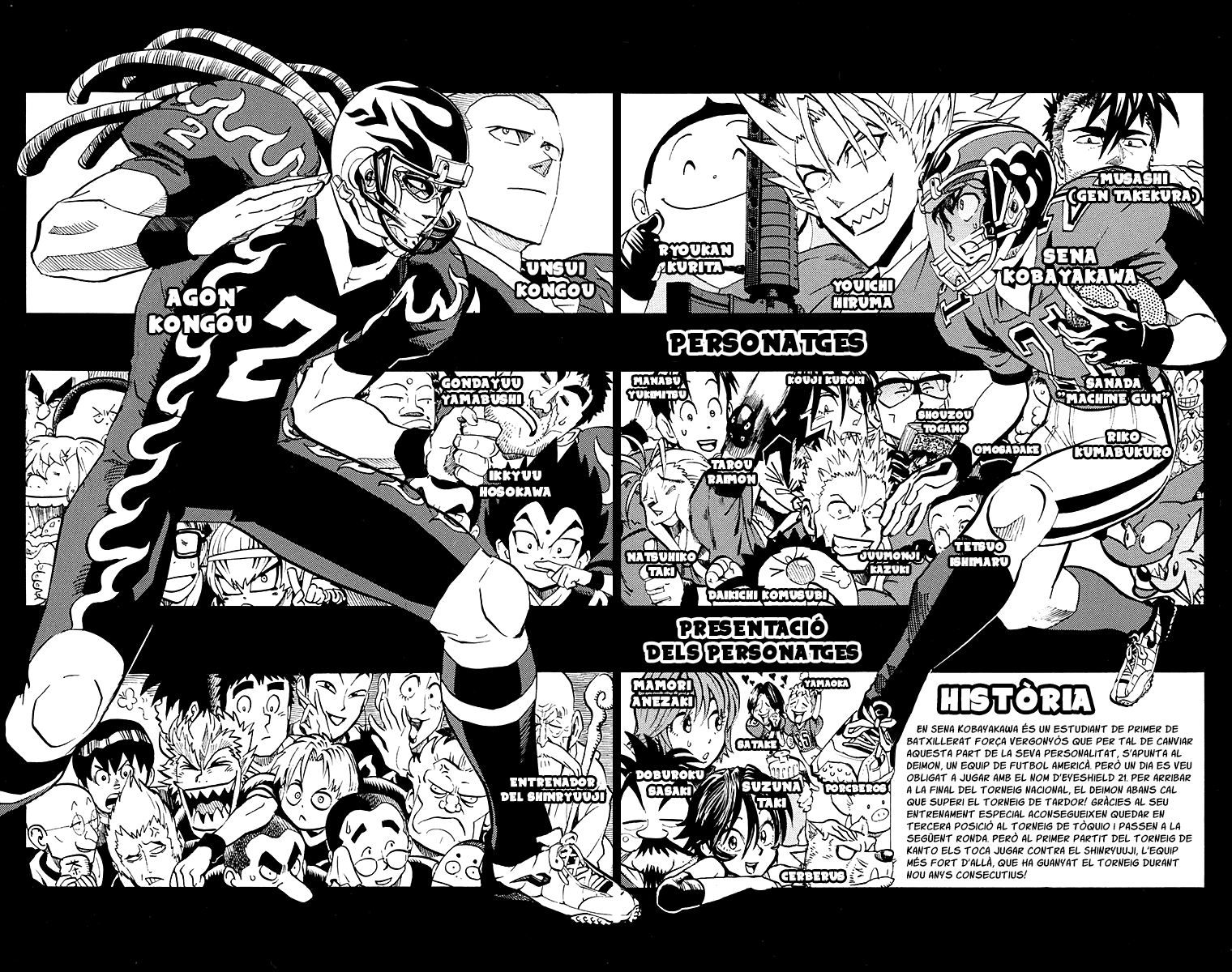 Read Eyeshield 21 CAT Manga Online