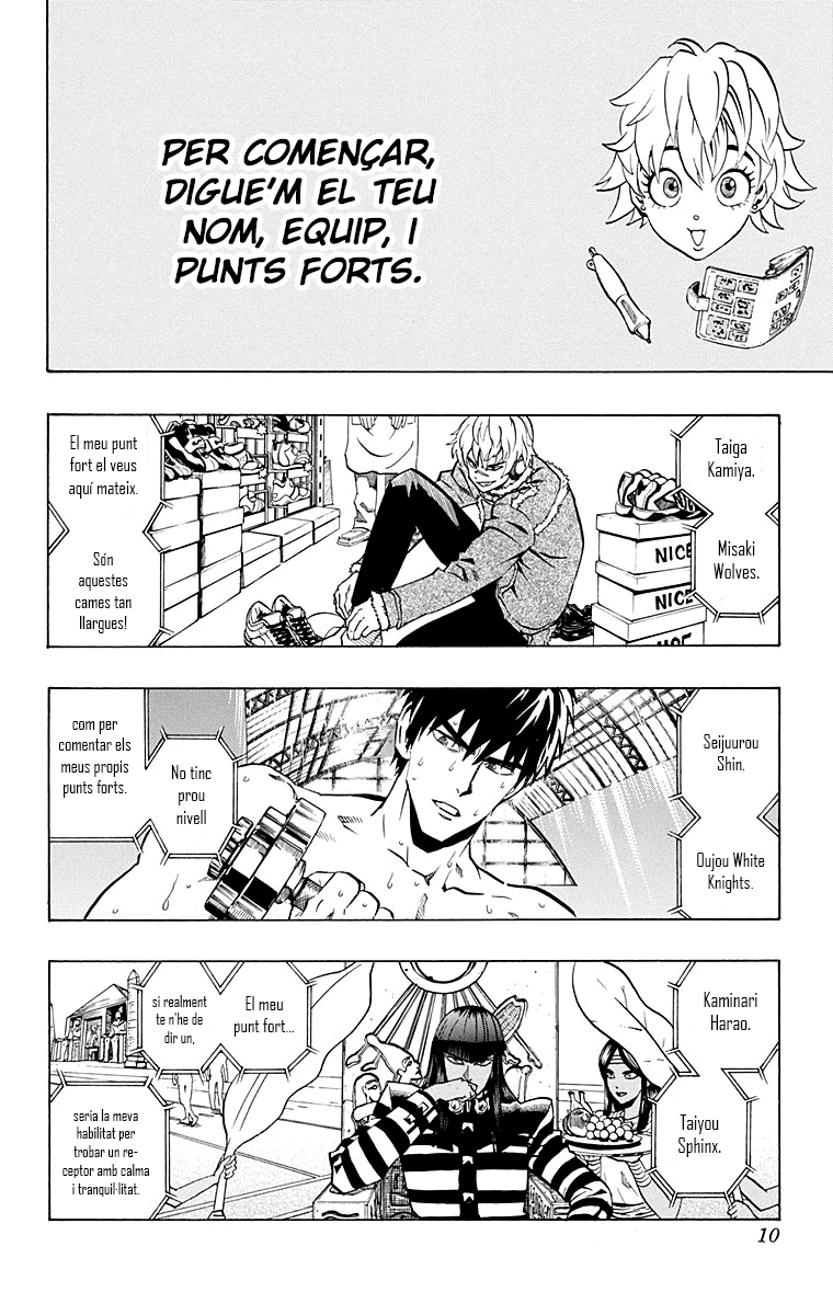 Read Eyeshield 21 CAT Manga Online