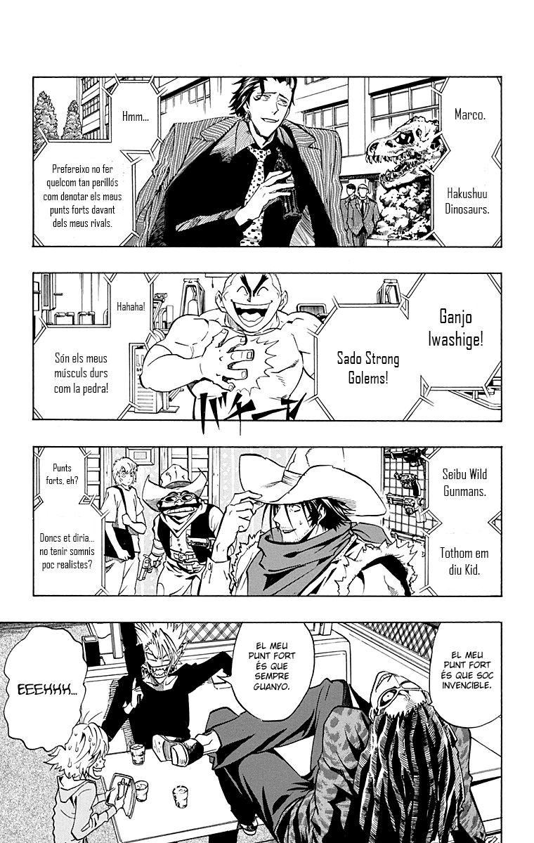 Read Eyeshield 21 CAT Manga Online