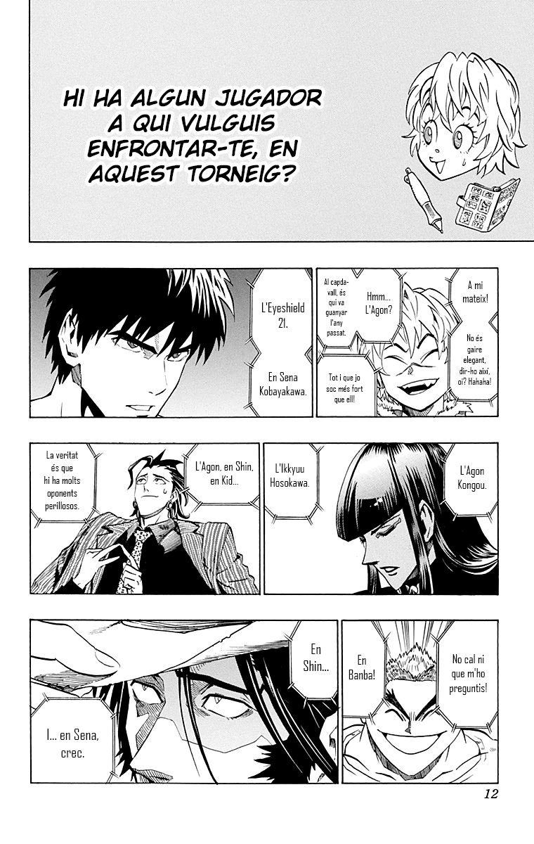 Read Eyeshield 21 CAT Manga Online