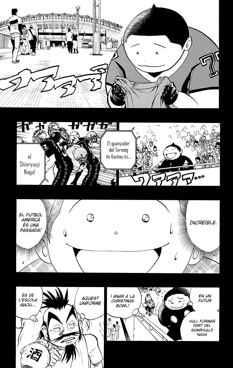 Read Eyeshield 21 CAT Manga Online