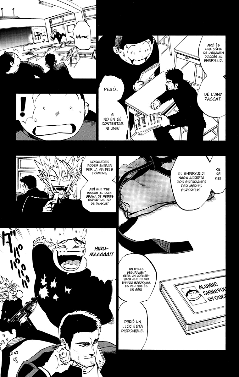 Read Eyeshield 21 CAT Manga Online