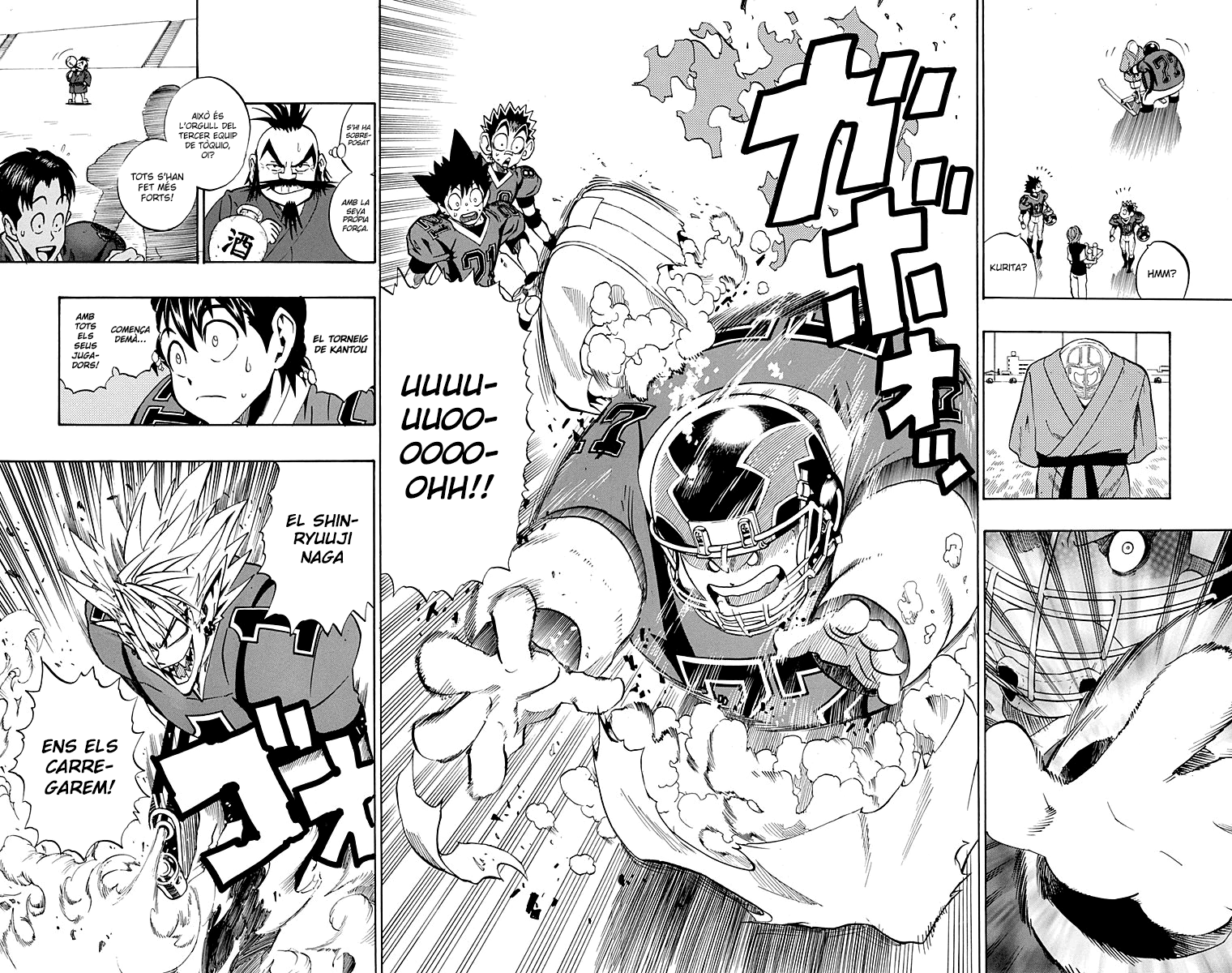 Read Eyeshield 21 CAT Manga Online