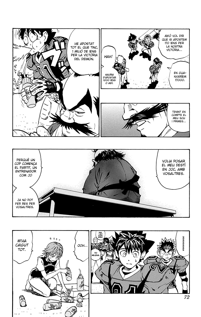 Read Eyeshield 21 CAT Manga Online