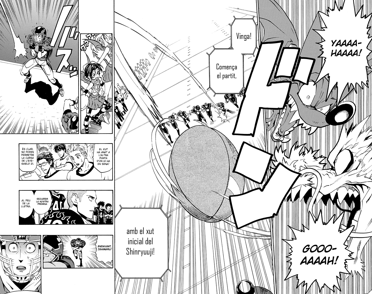 Read Eyeshield 21 CAT Manga Online