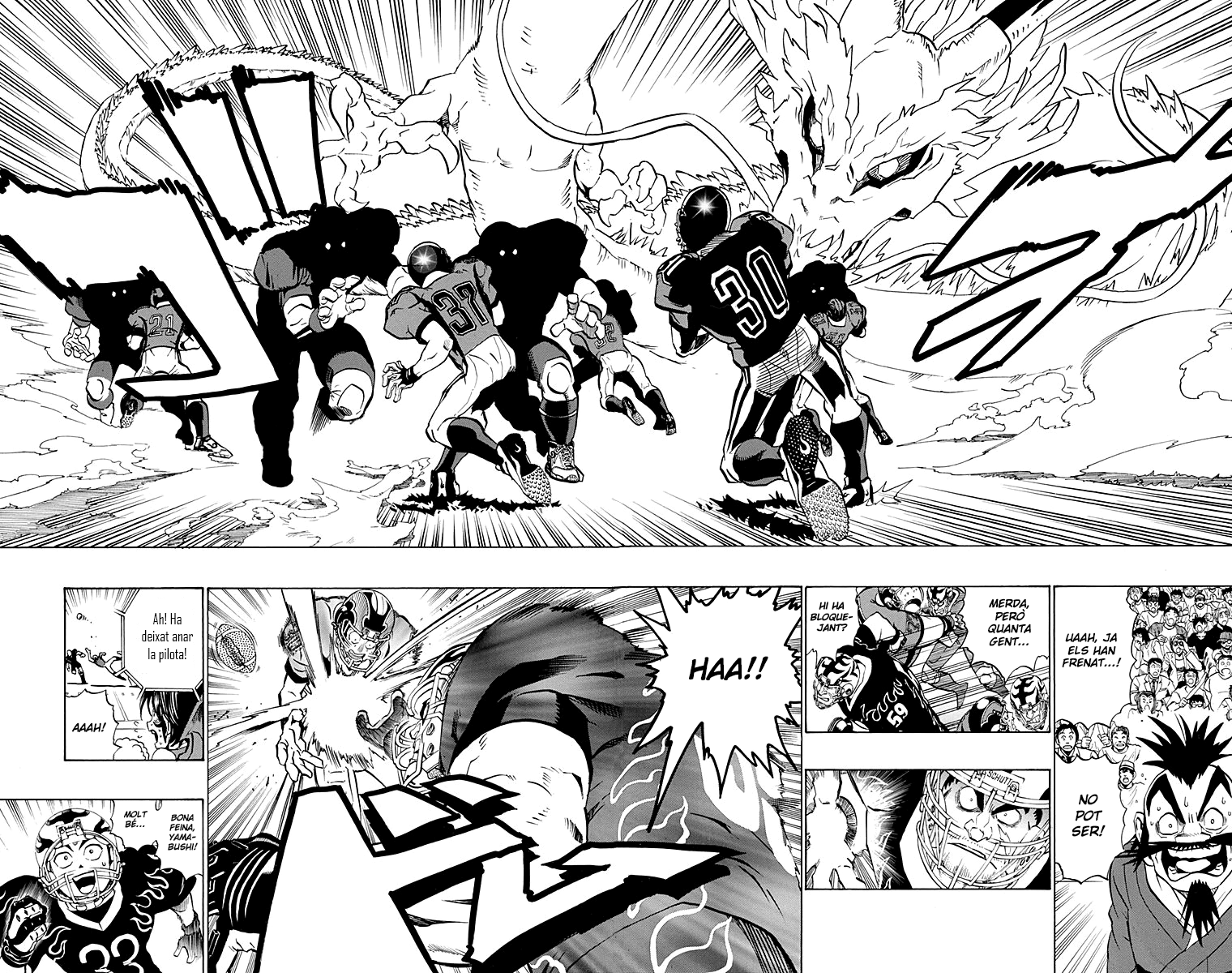 Read Eyeshield 21 CAT Manga Online