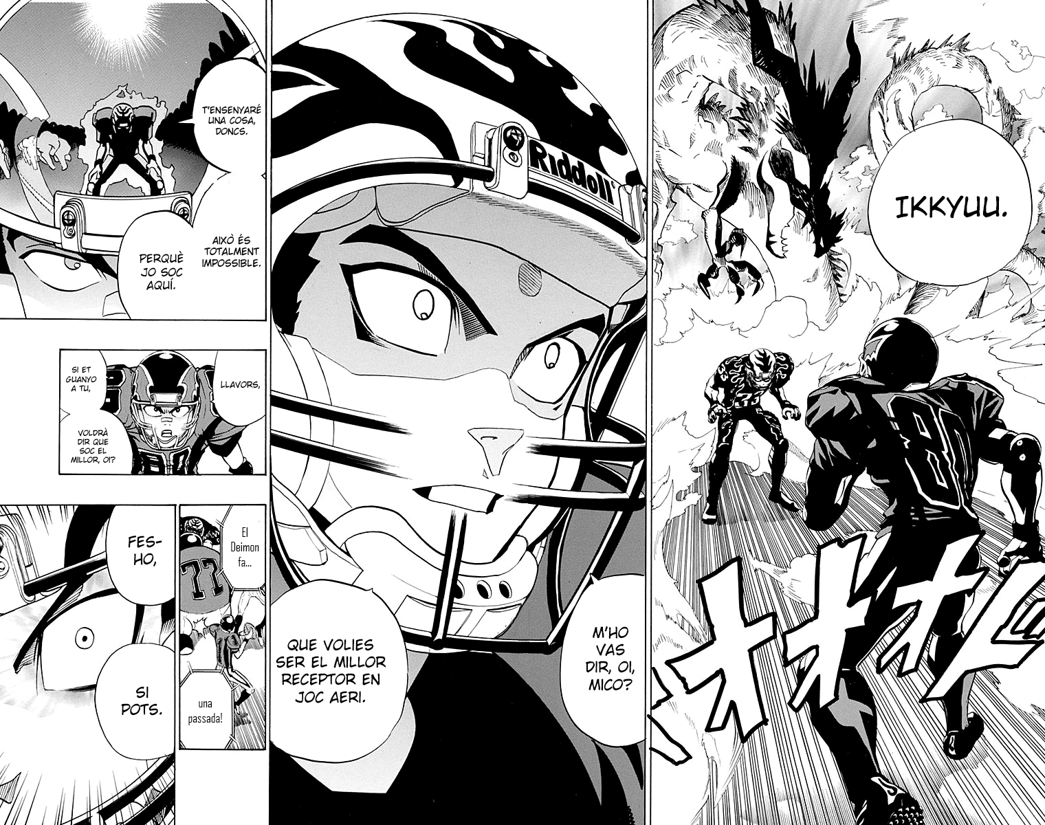 Read Eyeshield 21 CAT Manga Online