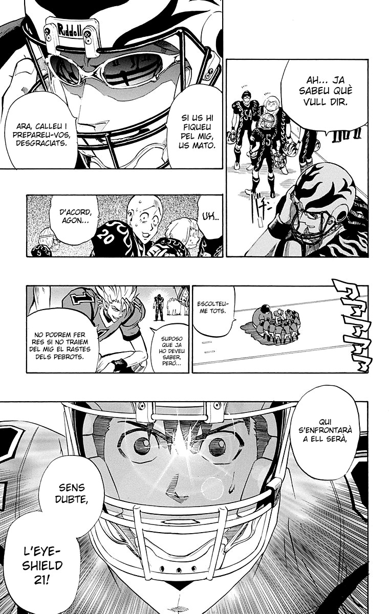 Read Eyeshield 21 CAT Manga Online
