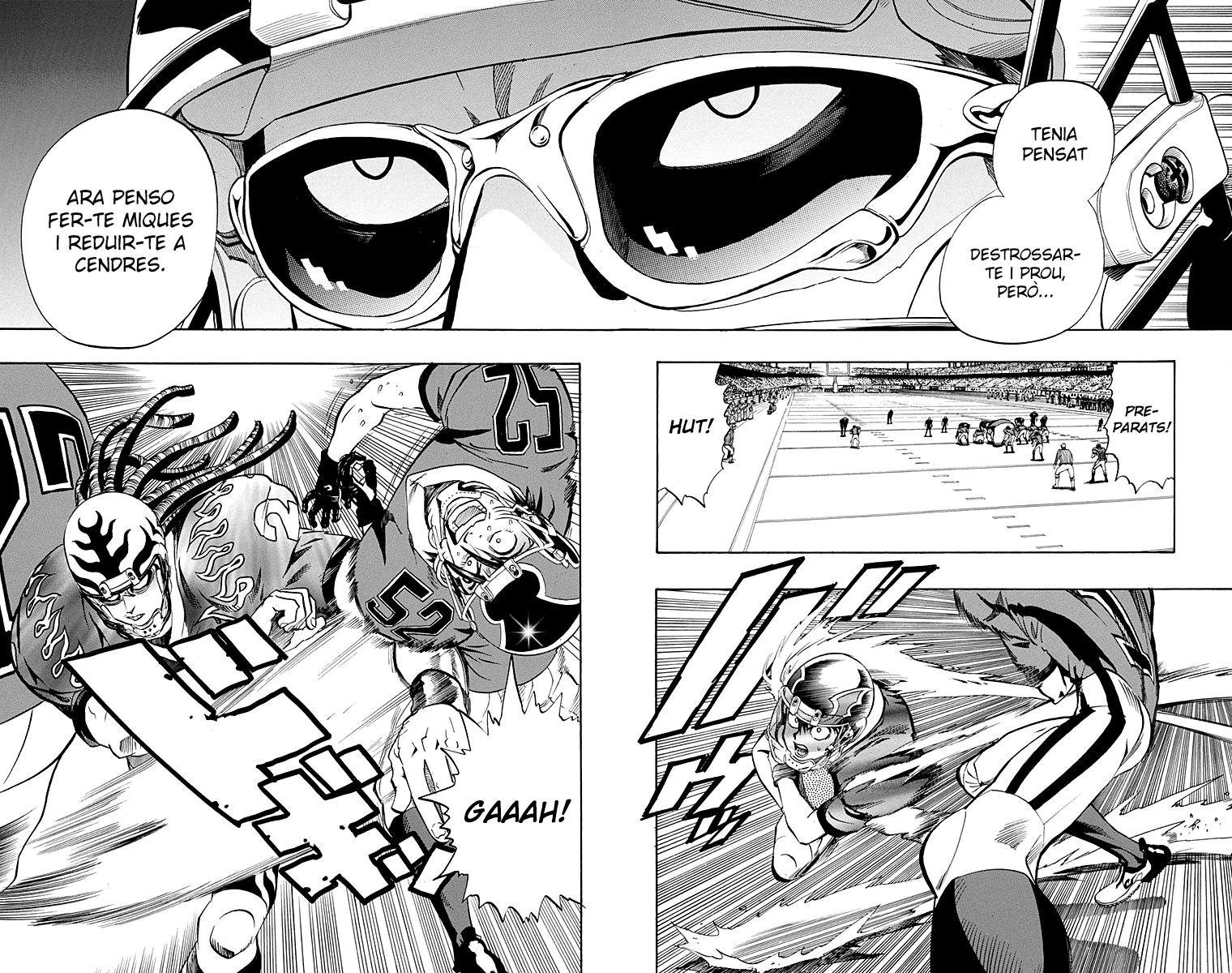 Read Eyeshield 21 CAT Manga Online