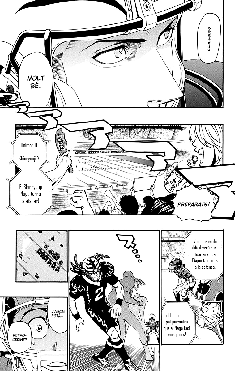 Read Eyeshield 21 CAT Manga Online