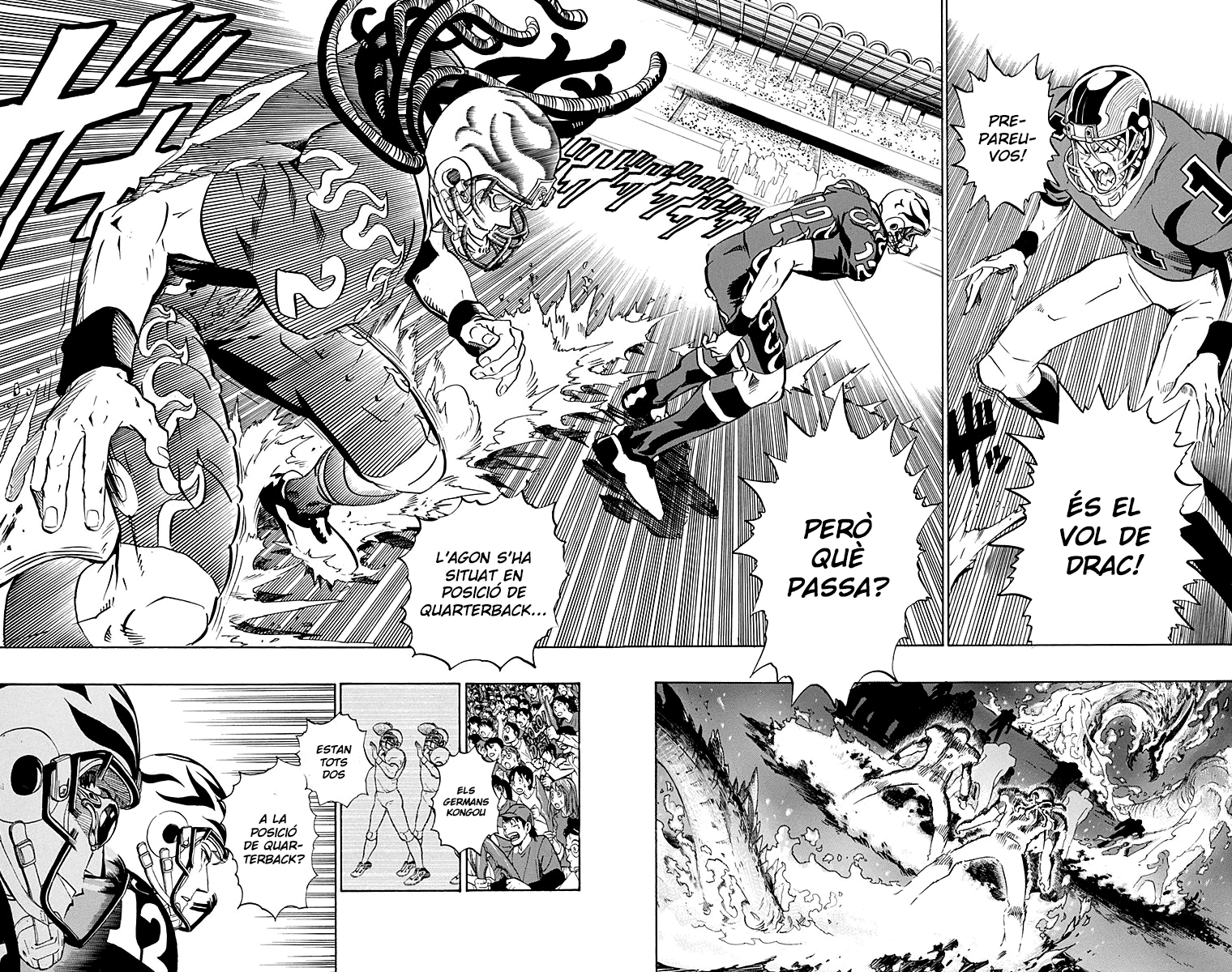 Read Eyeshield 21 CAT Manga Online