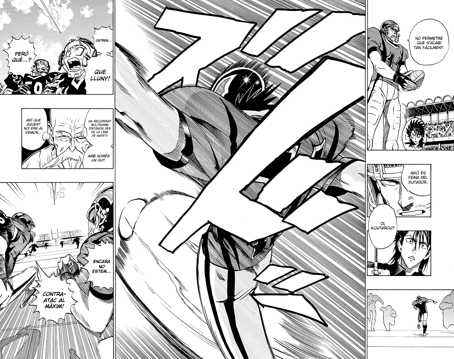 Read Eyeshield 21 CAT Manga Online