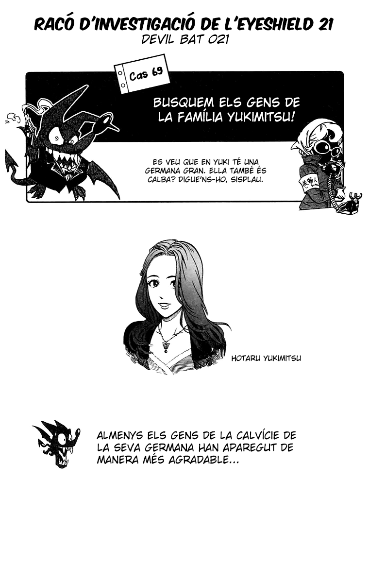 Read Eyeshield 21 CAT Manga Online