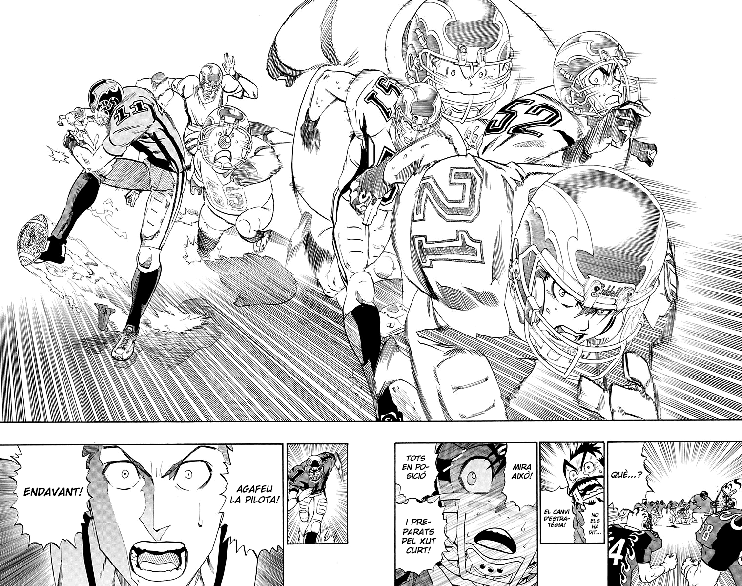 Read Eyeshield 21 CAT Manga Online