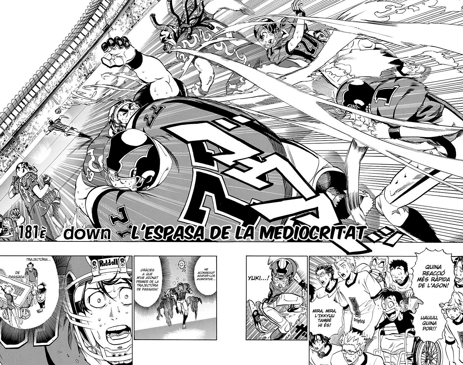 Read Eyeshield 21 CAT Manga Online