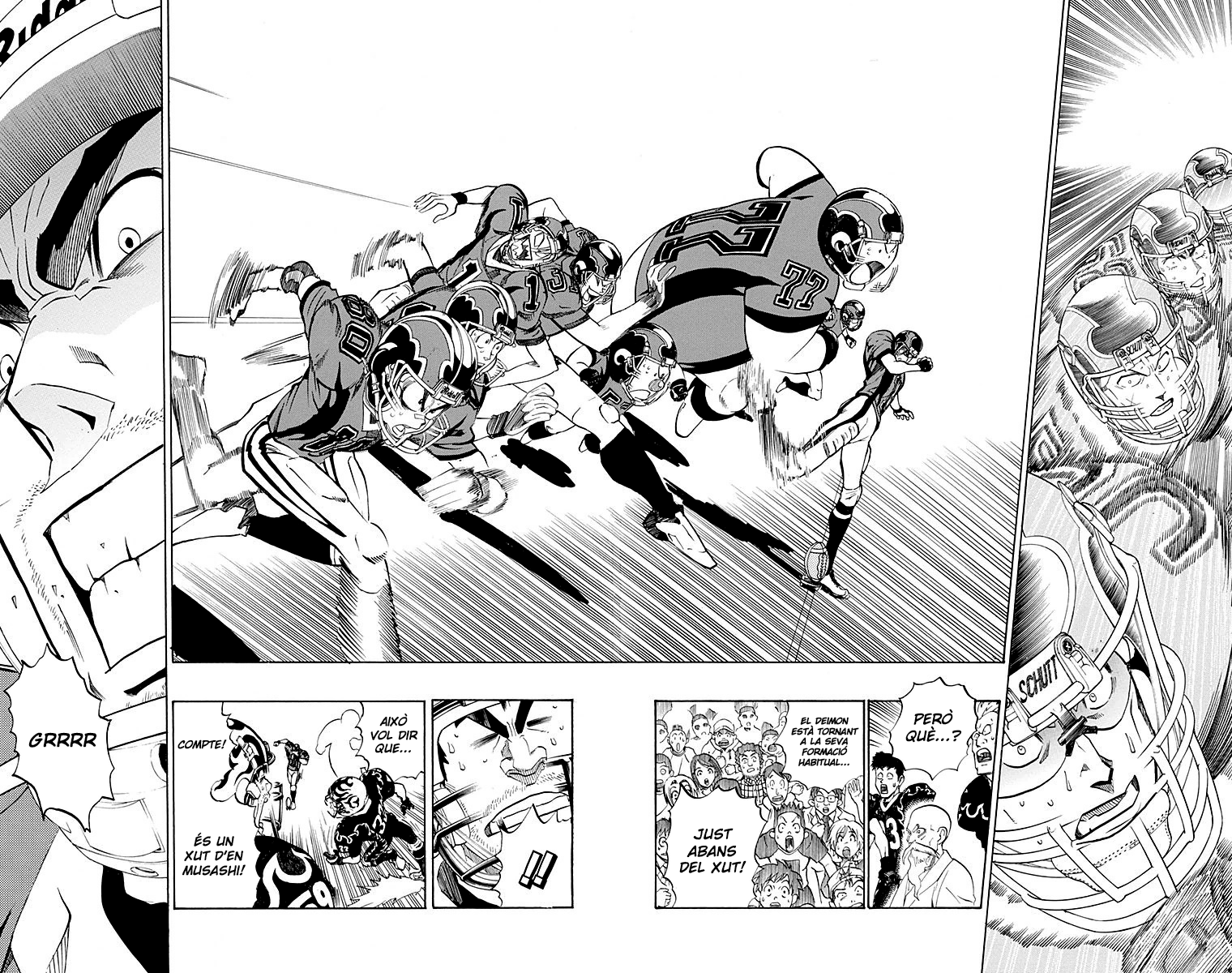 Read Eyeshield 21 CAT Manga Online