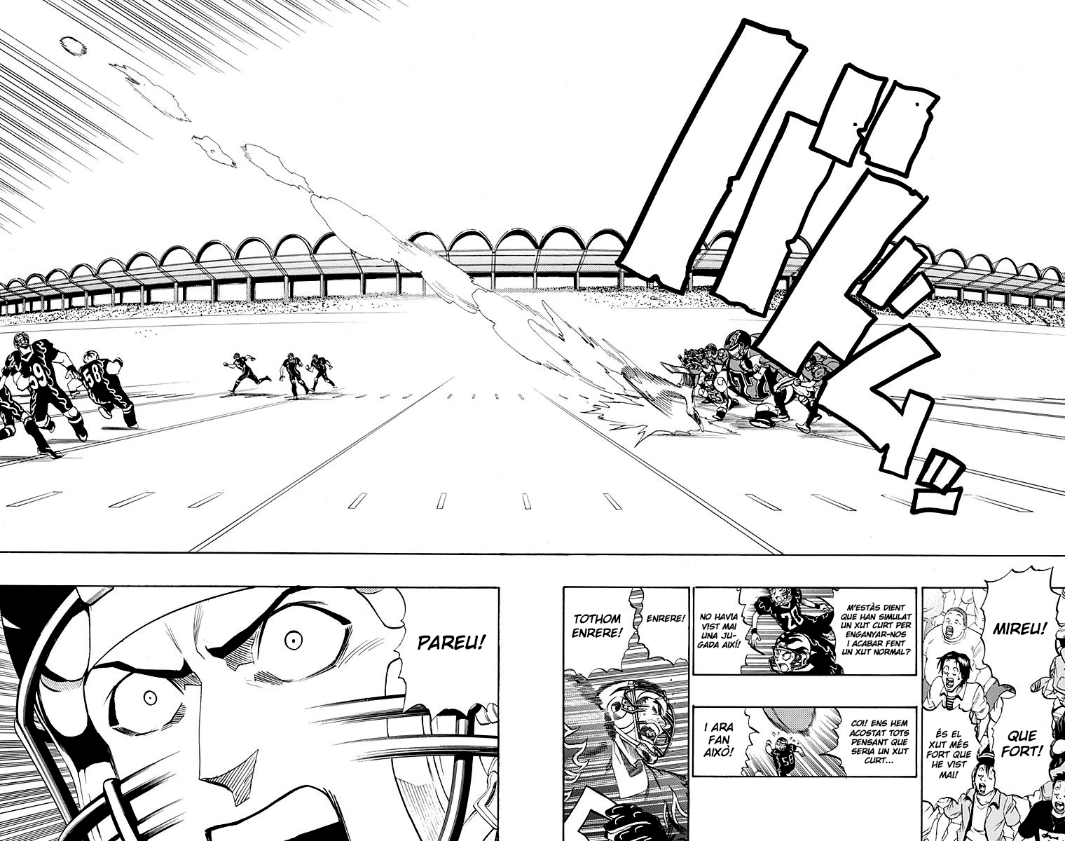 Read Eyeshield 21 CAT Manga Online
