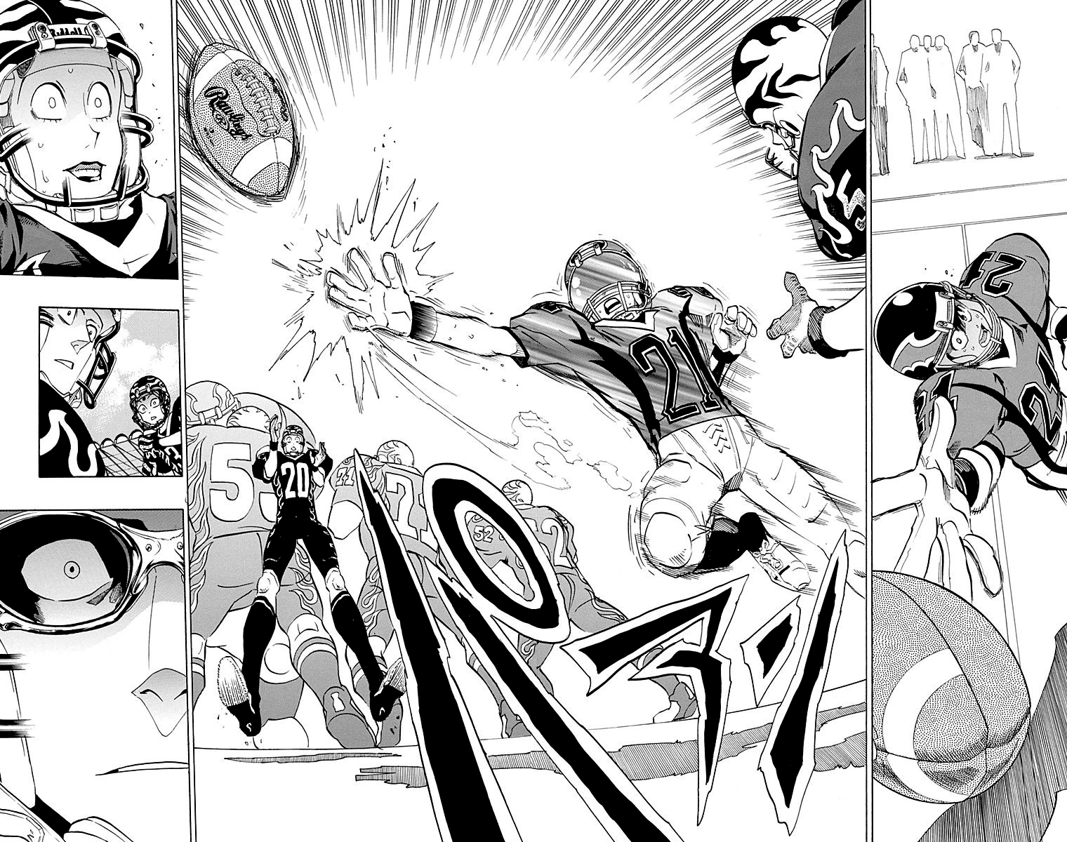 Read Eyeshield 21 CAT Manga Online