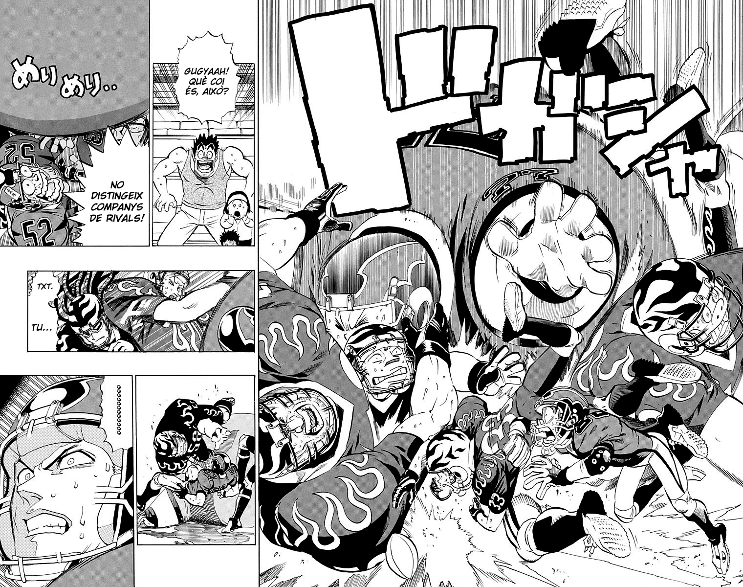 Read Eyeshield 21 CAT Manga Online