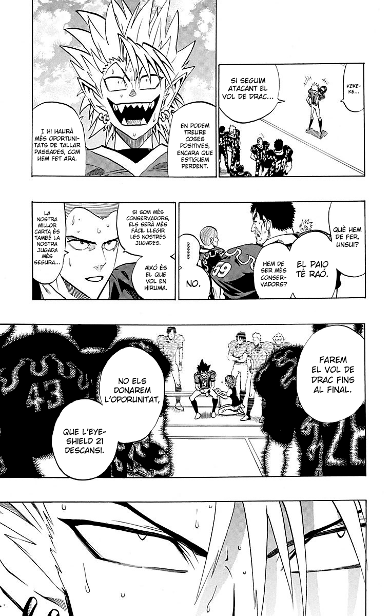 Read Eyeshield 21 CAT Manga Online