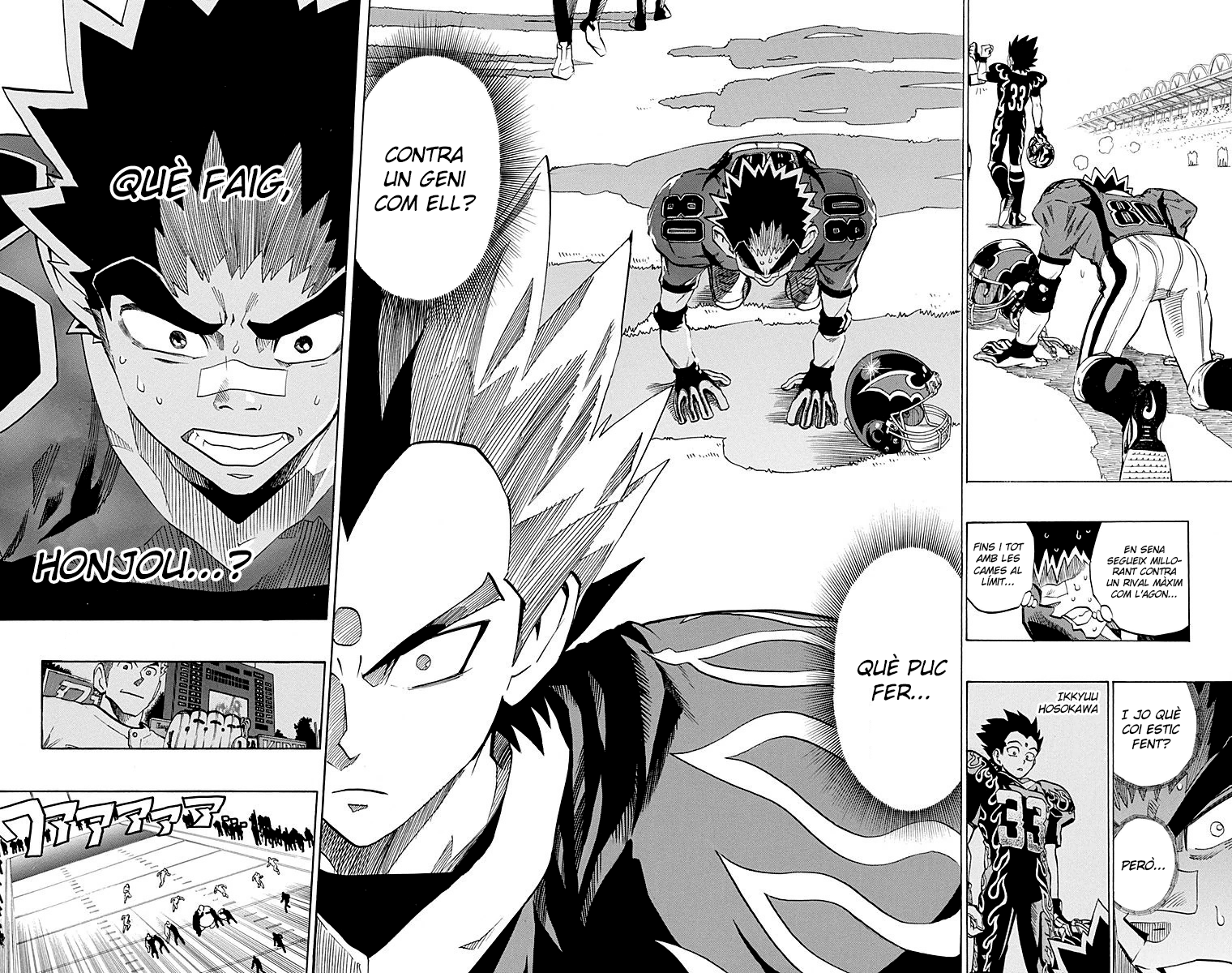 Read Eyeshield 21 CAT Manga Online