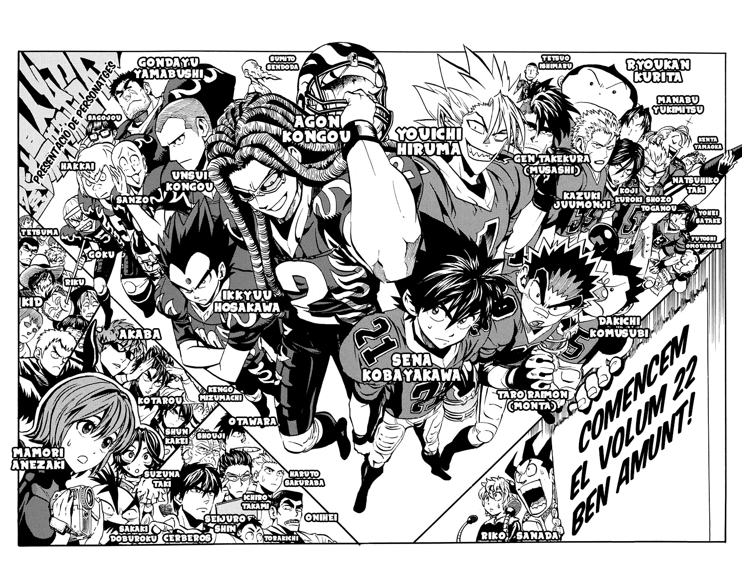 Read Eyeshield 21 CAT Manga Online