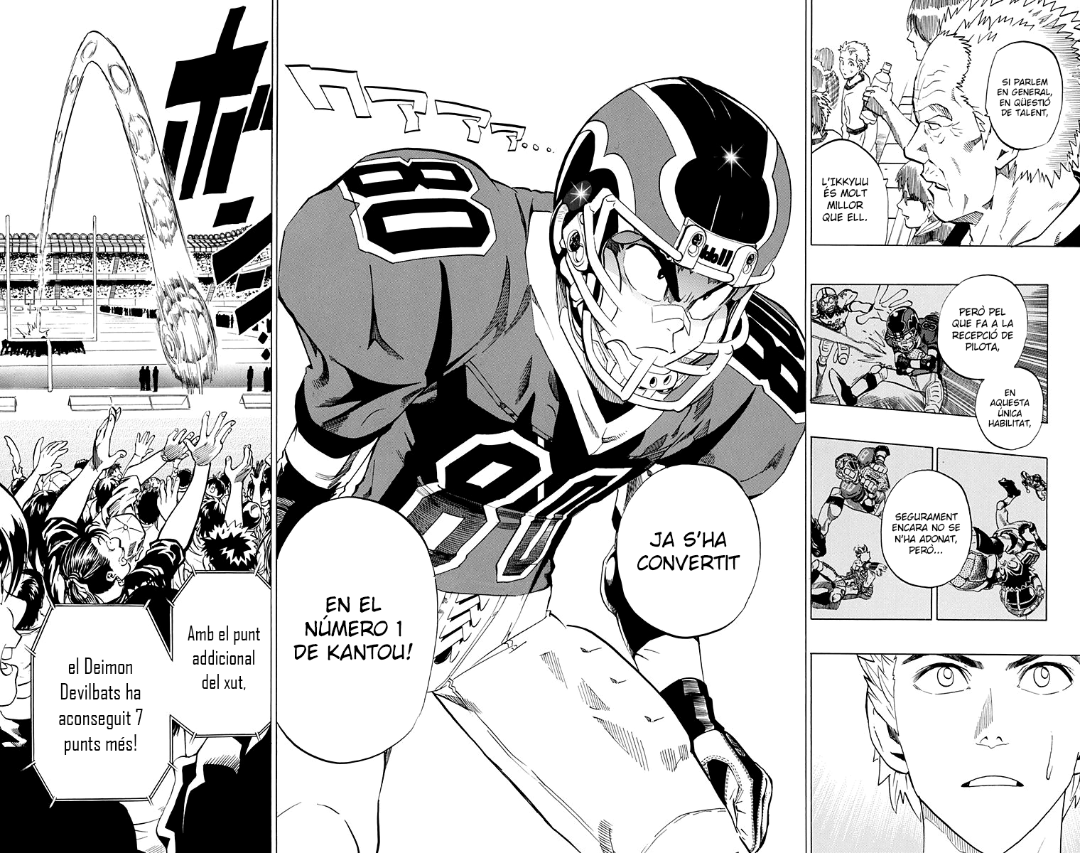 Read Eyeshield 21 CAT Manga Online