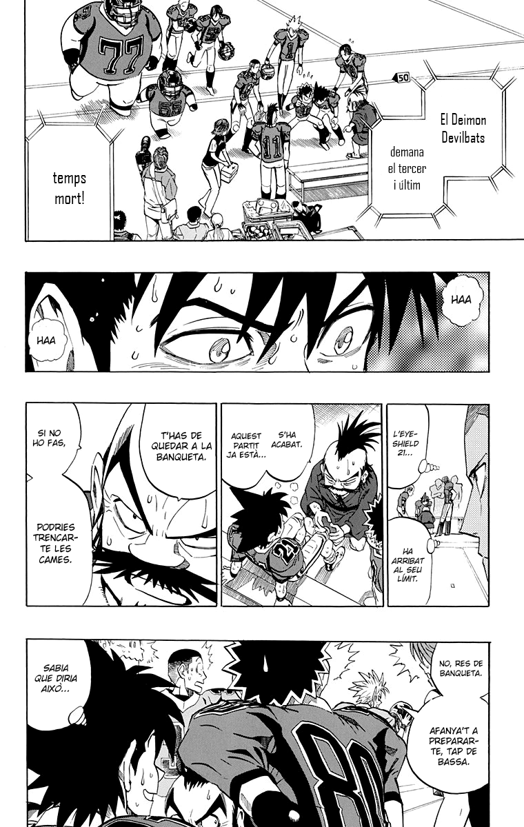 Read Eyeshield 21 CAT Manga Online