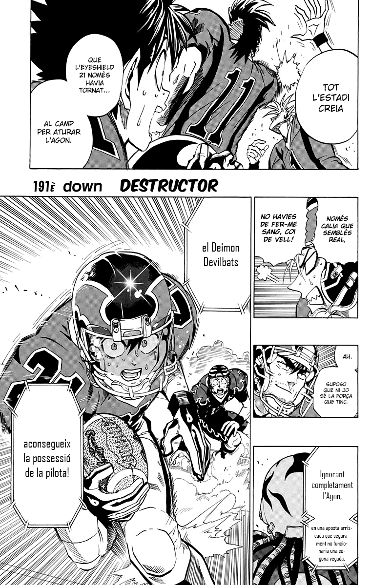 Read Eyeshield 21 CAT Manga Online