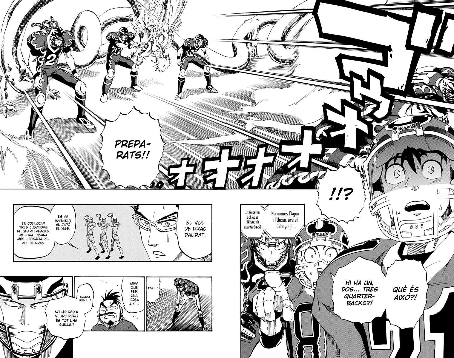 Read Eyeshield 21 CAT Manga Online