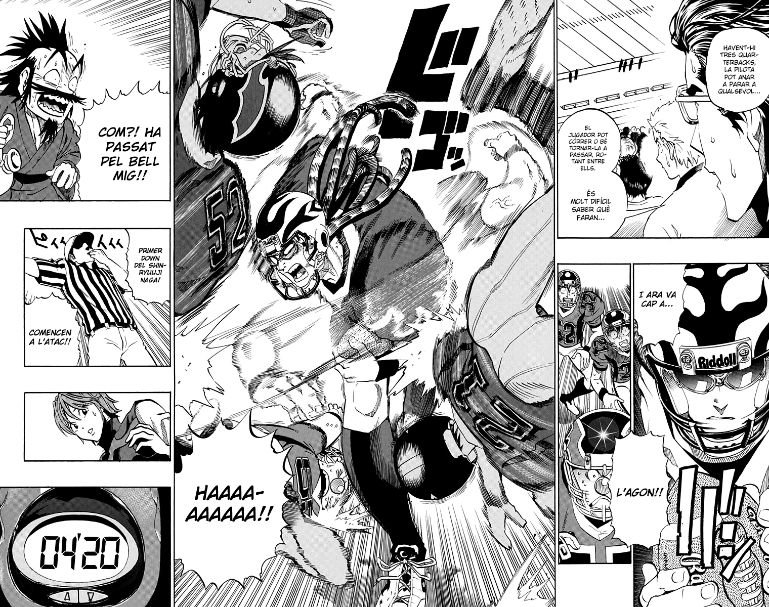 Read Eyeshield 21 CAT Manga Online
