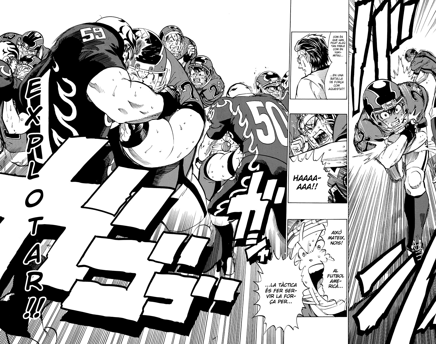 Read Eyeshield 21 CAT Manga Online